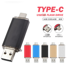 Type C 3.0 USB Flash Drive Pen Drive high quality 8GB Micro Usb Stick 16GB 32GB 64GB for Type-C pendrive flash drive